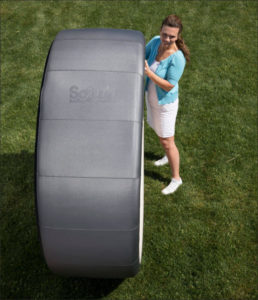 Roll your Softub® into position